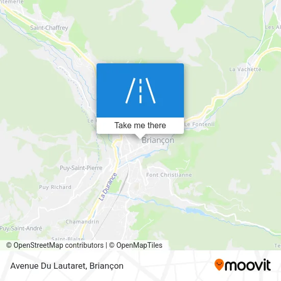 Avenue Du Lautaret map
