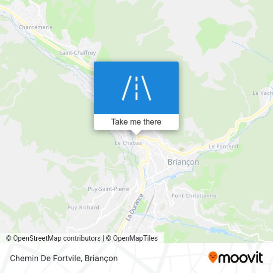 Chemin De Fortvile map
