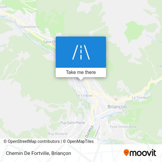 Chemin De Fortville map