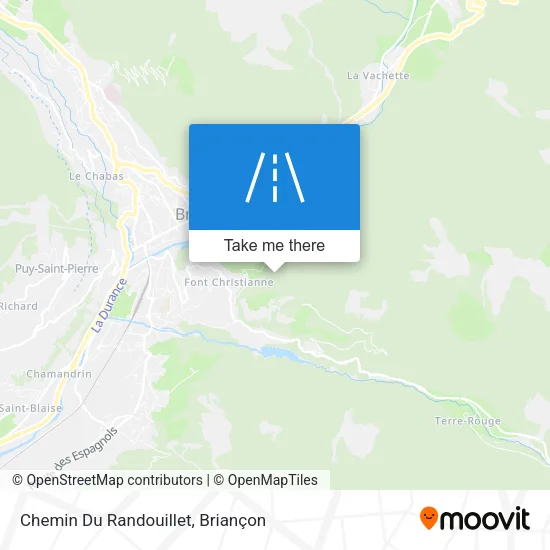 Chemin Du Randouillet map