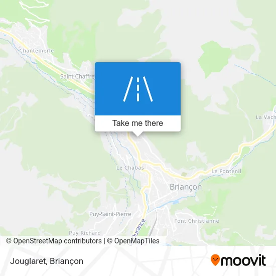 Jouglaret map