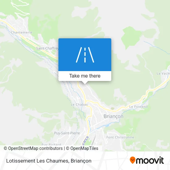 Lotissement Les Chaumes map
