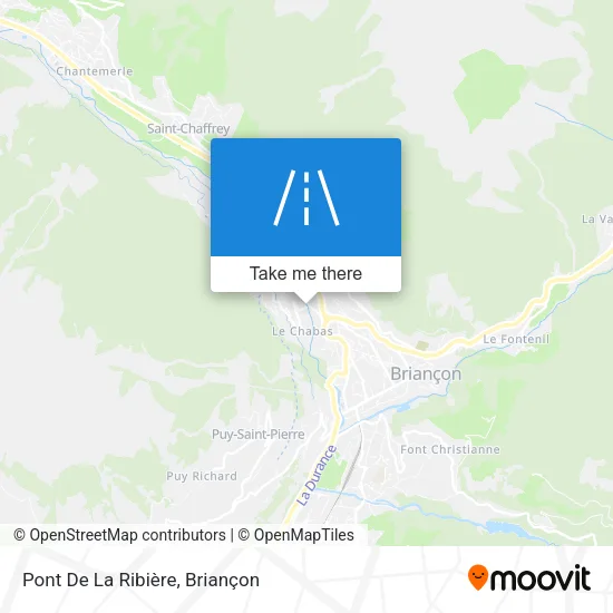 Pont De La Ribière map
