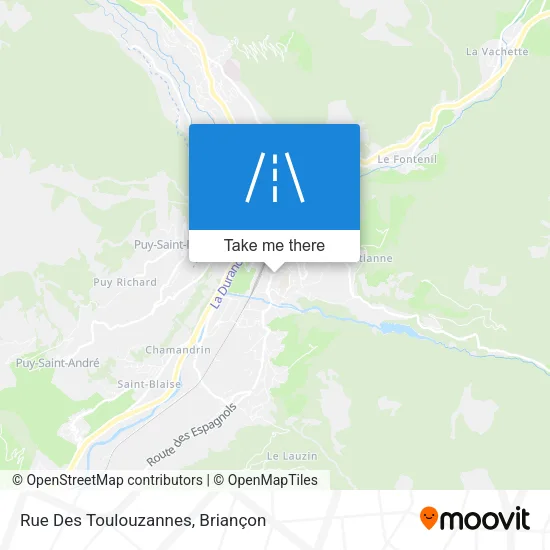 Rue Des Toulouzannes map