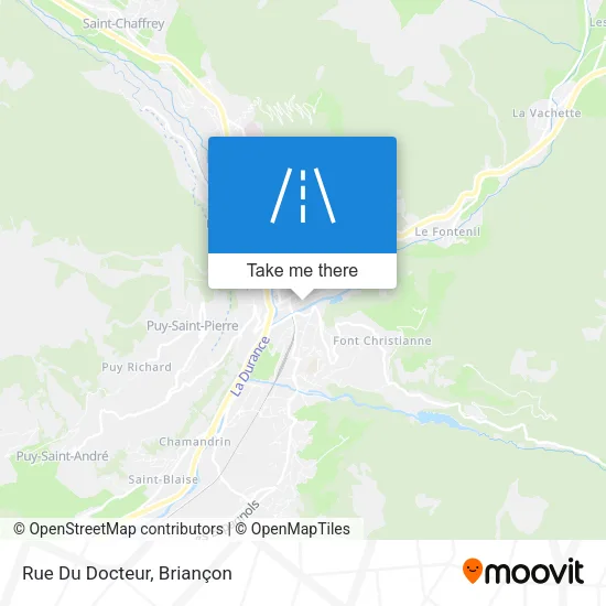 Rue Du Docteur map