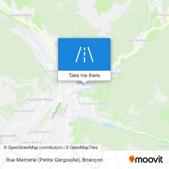 Rue Mercerie (Petite Gargouille) map