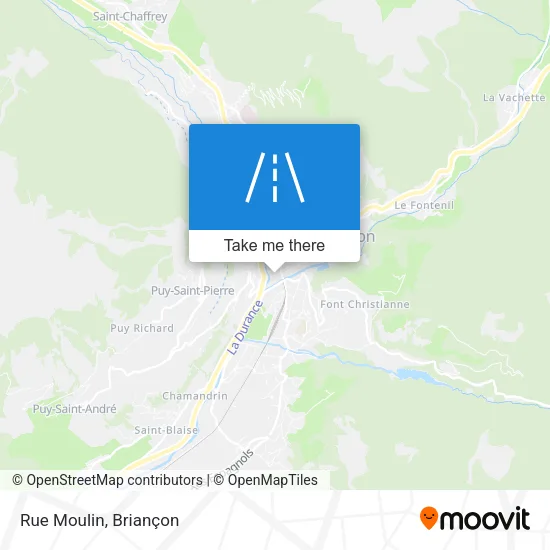 Rue Moulin map