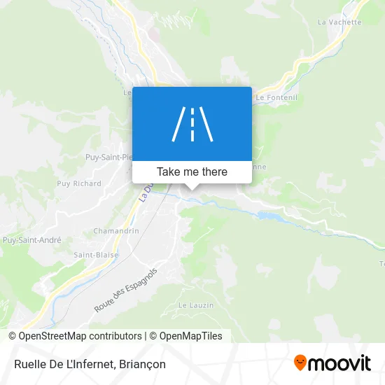 Ruelle De L'Infernet map