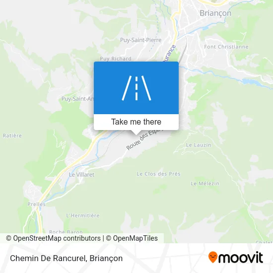 Chemin De Rancurel map