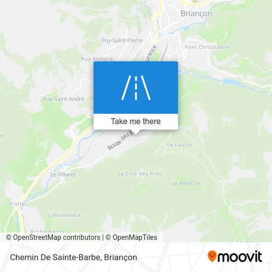Chemin De Sainte-Barbe map