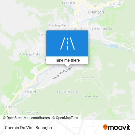 Chemin Du Viot map