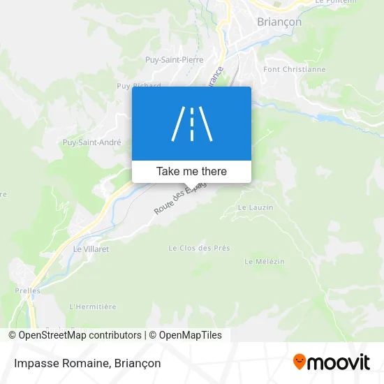 Impasse Romaine map