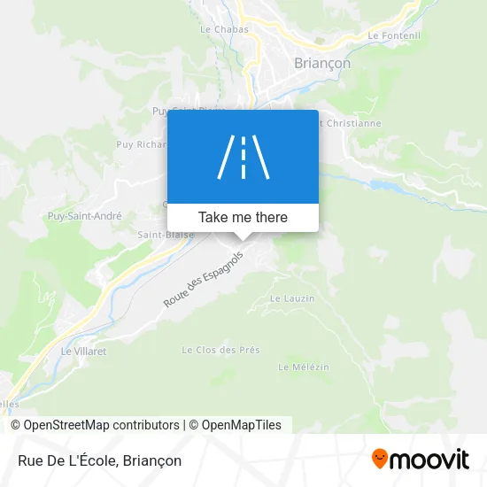 Rue De L'École map