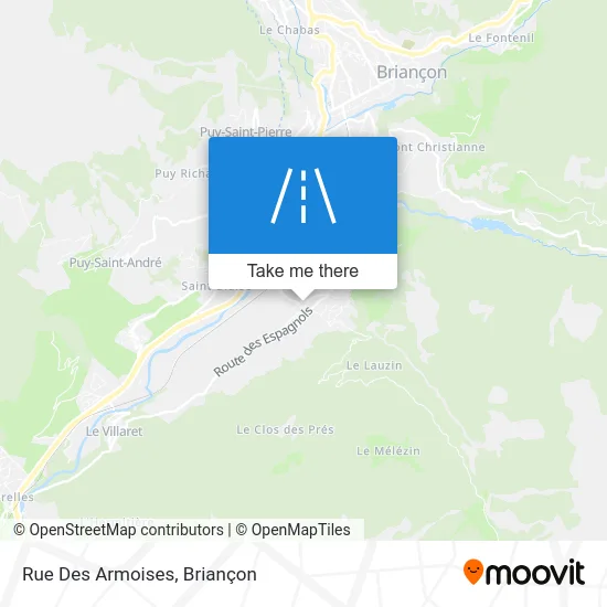 Rue Des Armoises map