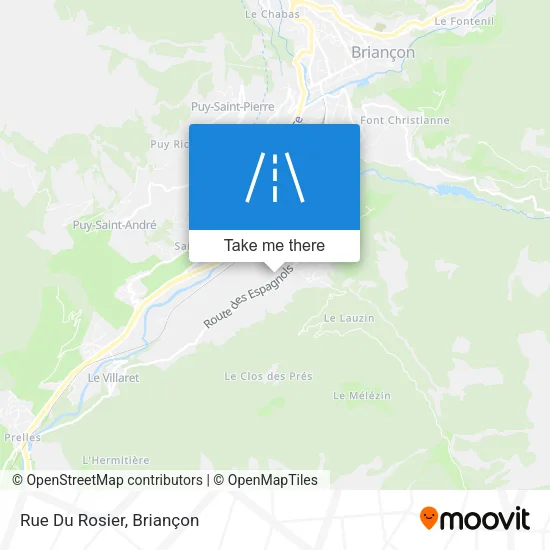 Rue Du Rosier map