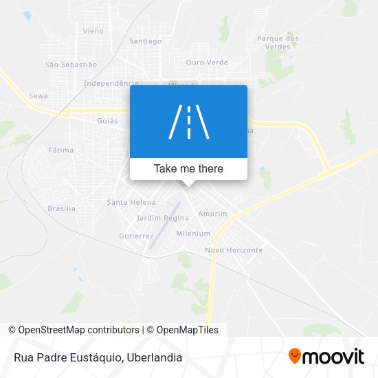 Rua Padre Eustáquio map