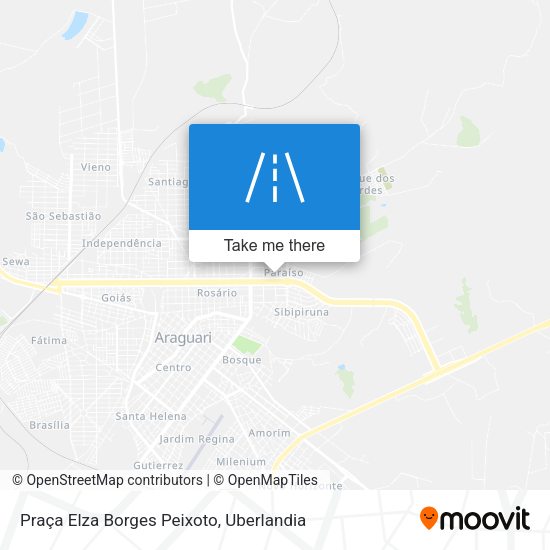 Praça Elza Borges Peixoto map