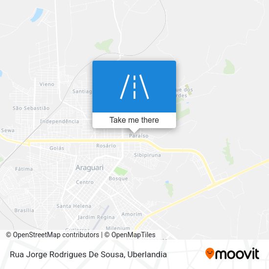 Rua Jorge Rodrigues De Sousa map