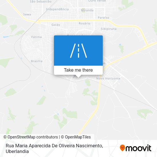 Rua Maria Aparecida De Oliveira Nascimento map