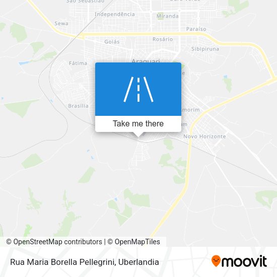 Rua Maria Borella Pellegrini map