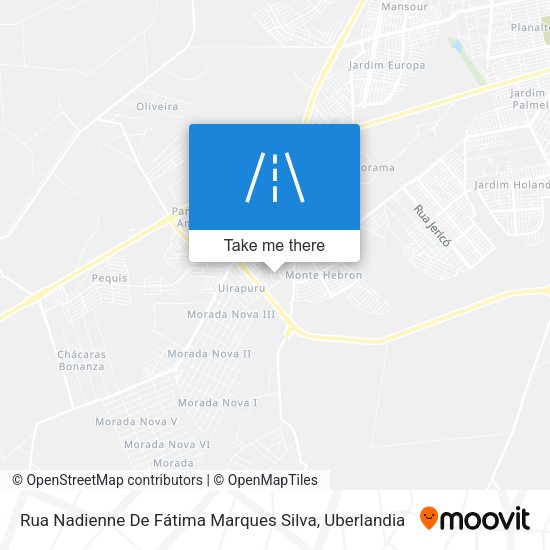 Rua Nadienne De Fátima Marques Silva map
