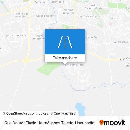 Rua Doutor Flavio  Hermógenes Toledo map