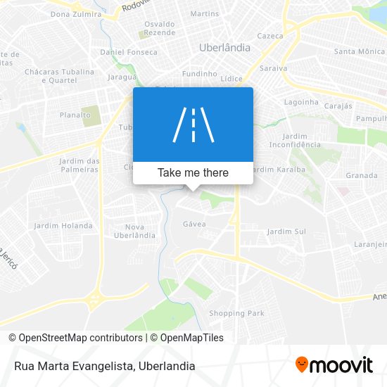 Rua Marta Evangelista map