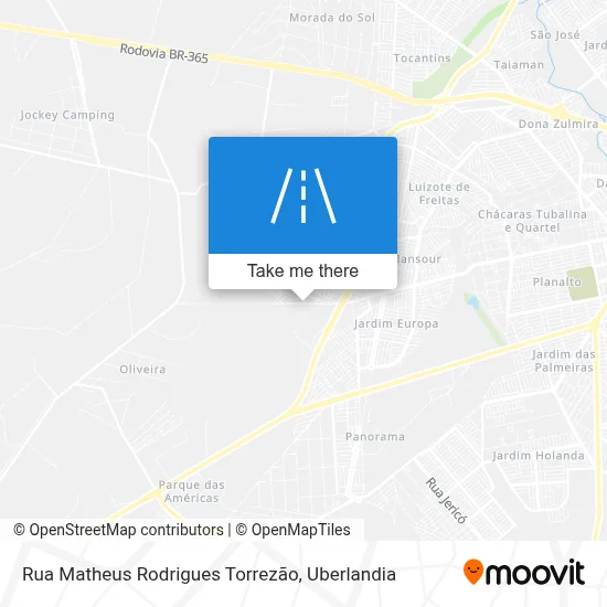 Rua Matheus Rodrigues Torrezão map