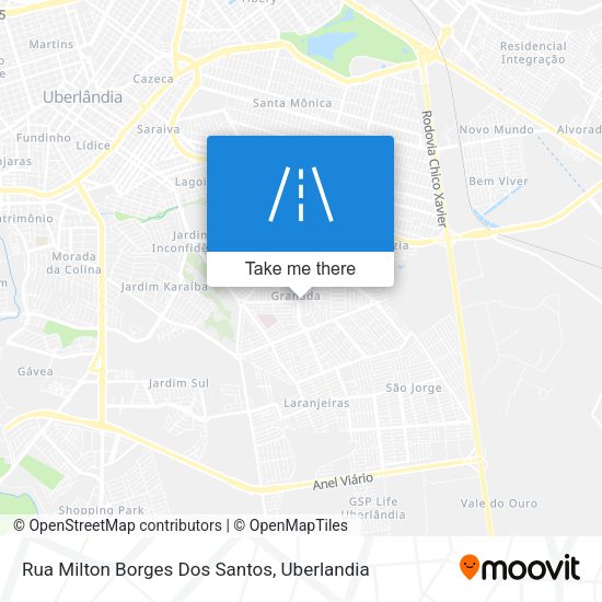 Rua Milton Borges Dos Santos map