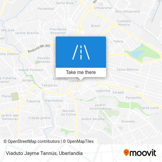 Viaduto Jayme Tannús map