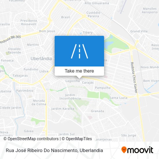 Rua José Ribeiro Do Nascimento map