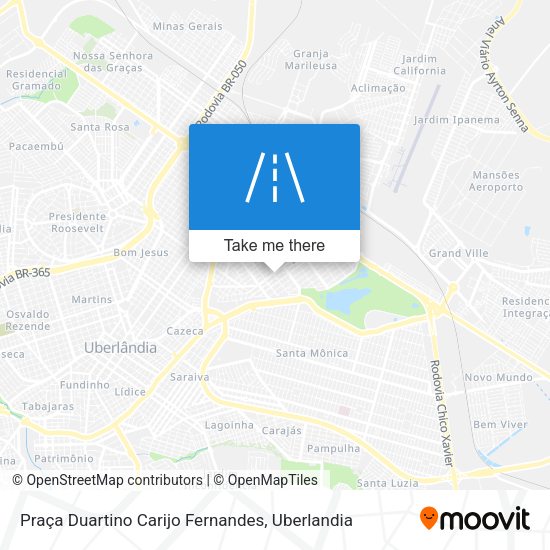 Praça Duartino Carijo Fernandes map