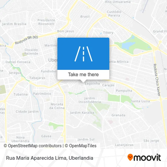 Rua Maria Aparecida Lima map