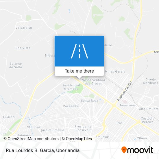 Rua Lourdes B. Garcia map