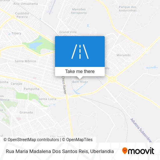 Rua Maria Madalena Dos Santos Reis map
