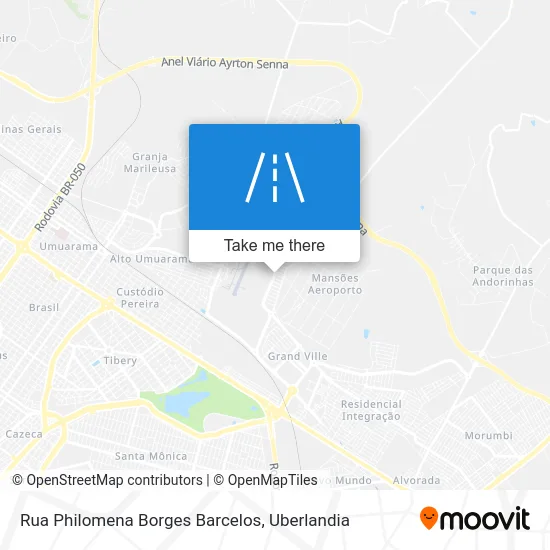 Rua Philomena Borges Barcelos map