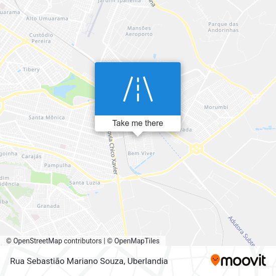 Rua Sebastião Mariano Souza map