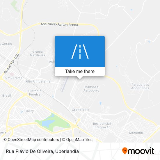 Rua Flávio De Oliveira map