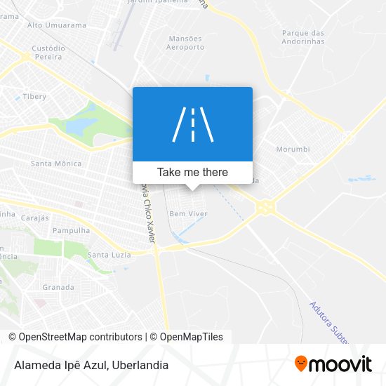 Alameda Ipê Azul map