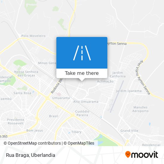 Rua Braga map