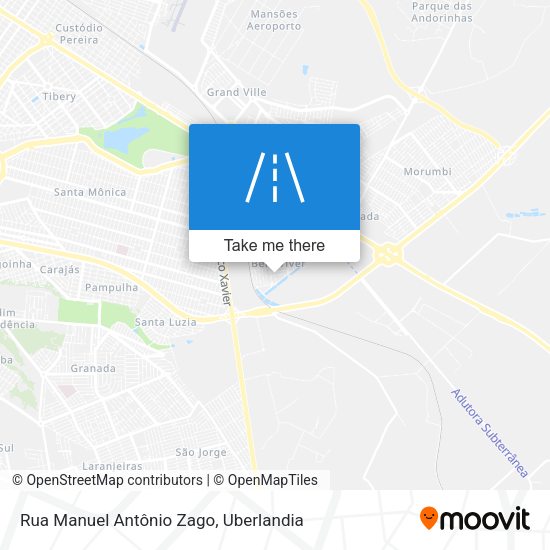 Rua Manuel Antônio Zago map