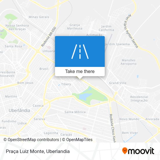 Praça Luiz Monte map