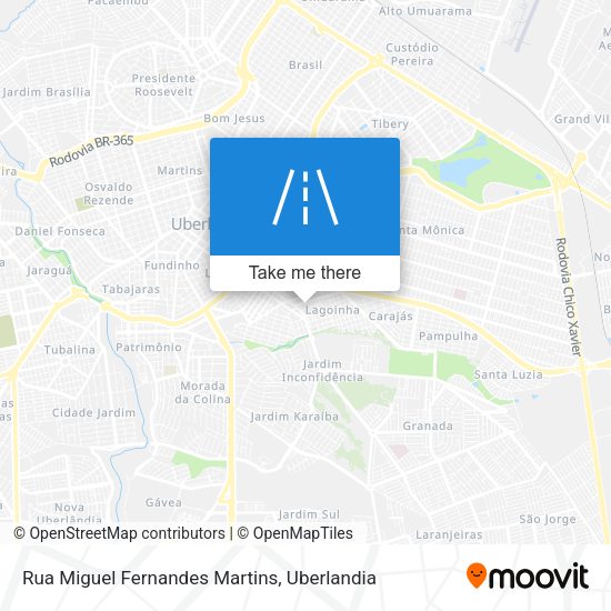 Rua Miguel Fernandes Martins map