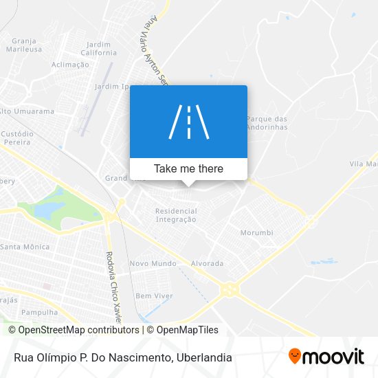 Rua Olímpio P. Do Nascimento map