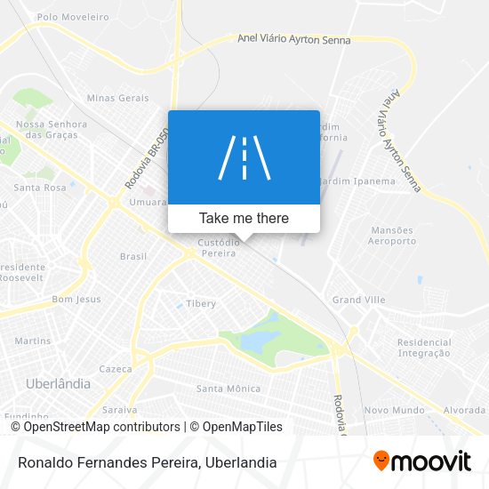 Ronaldo Fernandes Pereira map