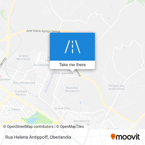 Rua Helena Antippoff map