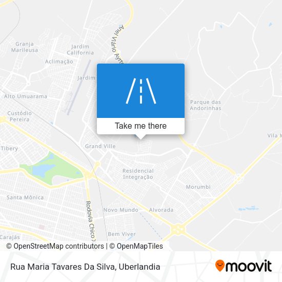 Rua Maria Tavares Da Silva map
