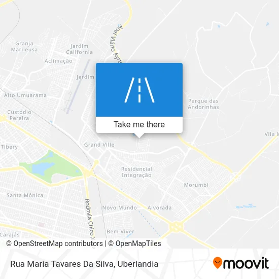 Rua Maria Tavares Da Silva map