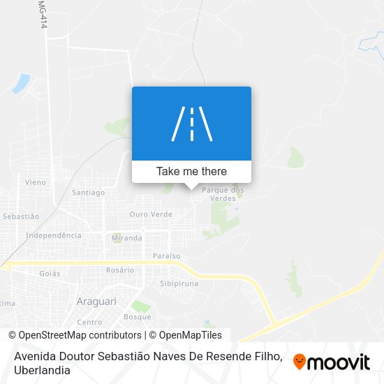 Avenida Doutor Sebastião Naves De Resende Filho map