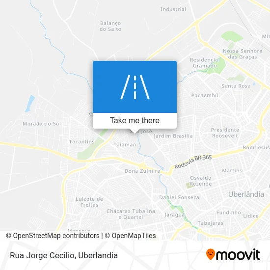 Rua Jorge Cecilio map